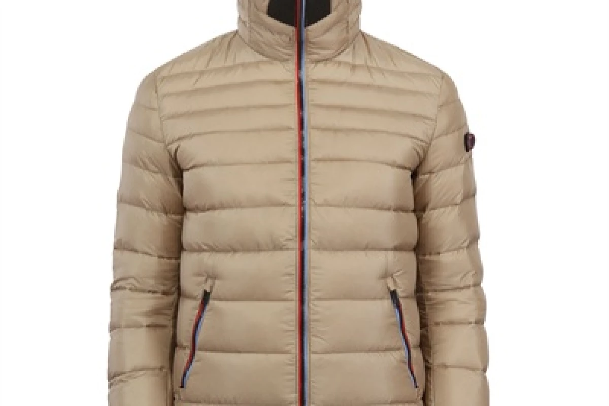 AI Riders On The Storm hooded down jacket keeps your face warm